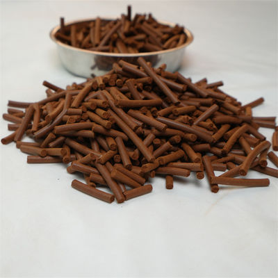 Catalizador de eliminación de azufre de óxido de hierro de granulado largo amarillo marrón para la purificación y desulfuración de gases