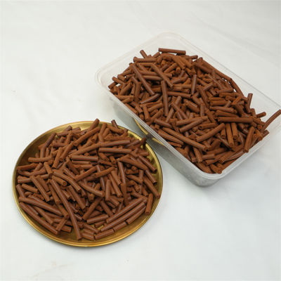 Ukuran Partikel φ 4-5 × L 515 mm Desulfurizer Iron Oxide Kuning Brown Granule Panjang Untuk Perlindungan Lingkungan